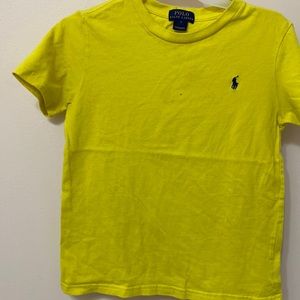 Polo Ralph Lauren Yellow Crewneck Tee